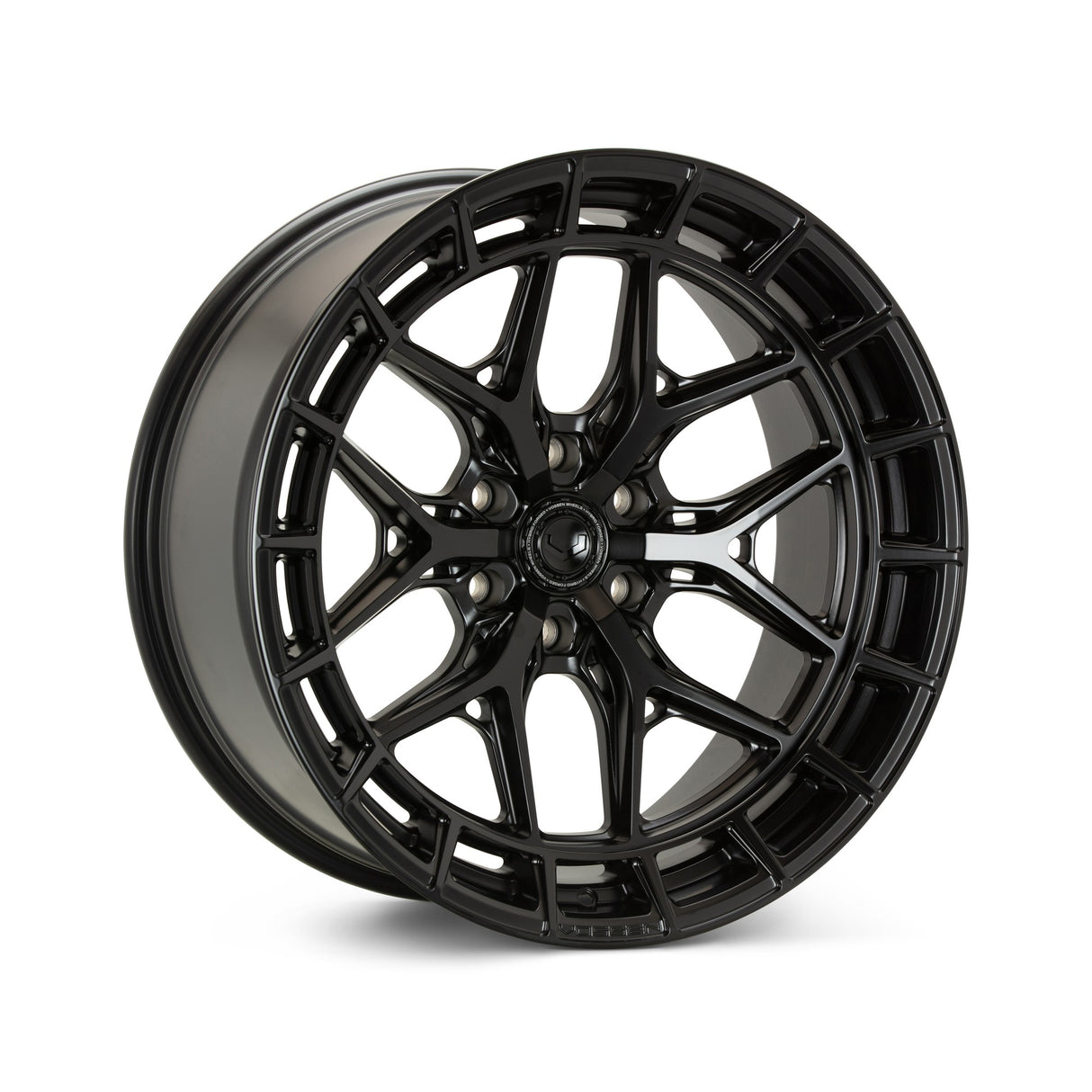 20" Vossen HFX1 Satin Black 20x9 Concave Wheels Fits Toyota Land Cruiser 250