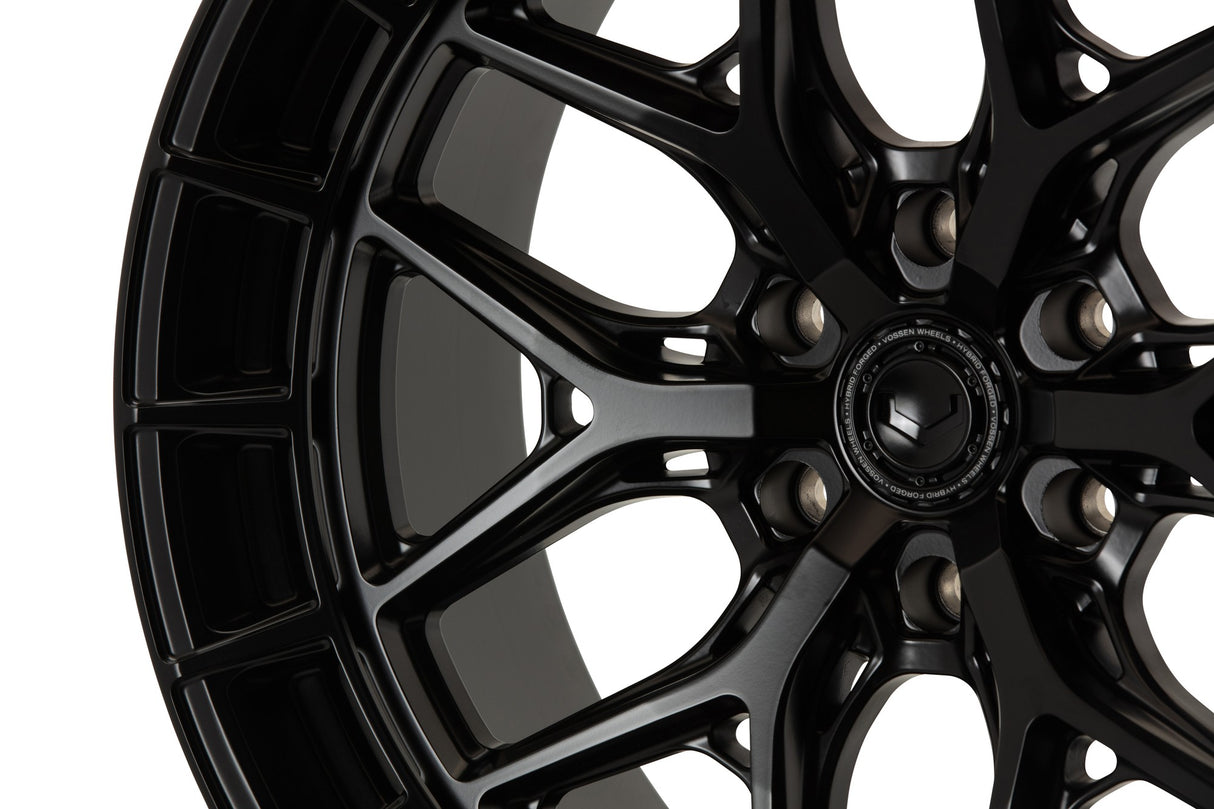 22" Vossen HFX1 Satin Black 22x9.5 Concave Wheels Fits Toyota Tacoma 4th Gen