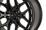 20" Vossen HFX1 Satin Black 20x10 Concave Wheels Rims Fits Ford Ranger Raptor