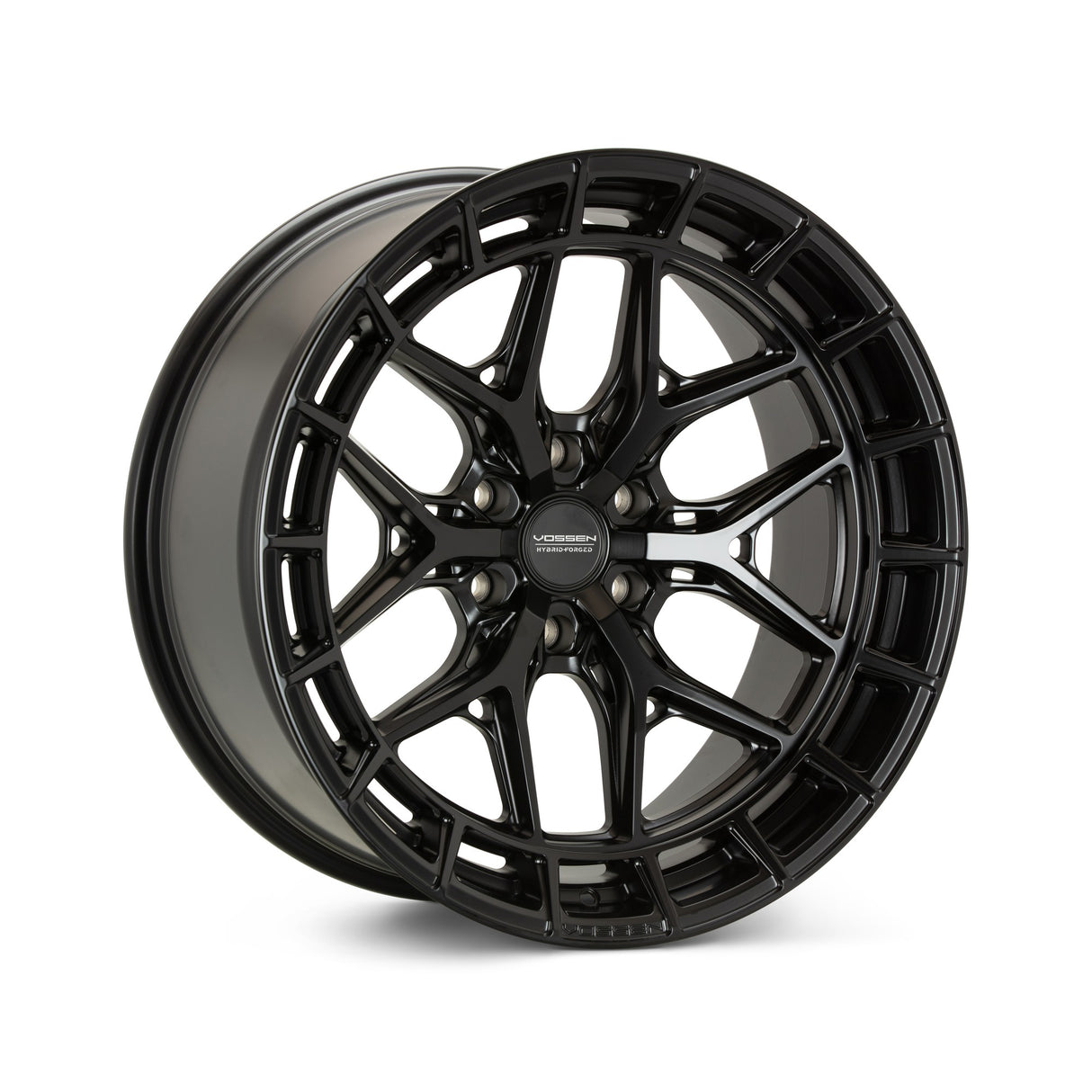 22" Vossen HFX1 Satin Black 22x9.5 Concave Wheels Rims Fits Chevrolet Tahoe