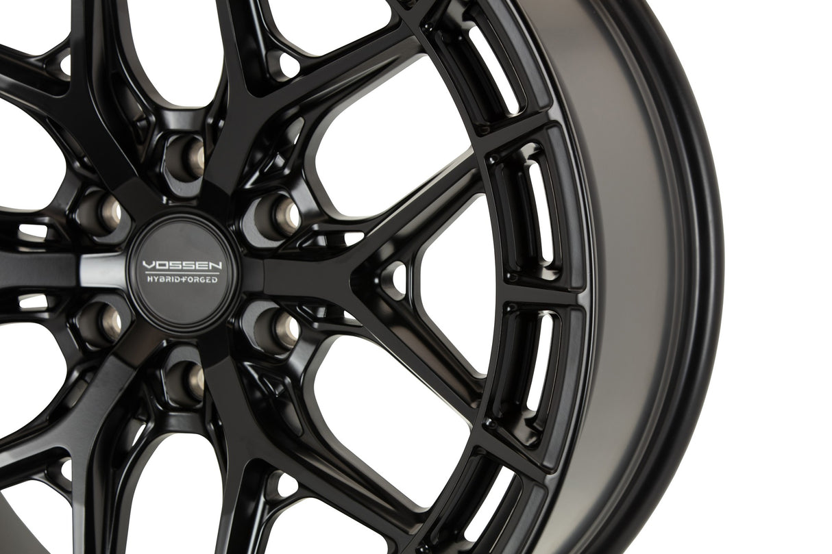 24" Vossen HFX1 Satin Black 24x10 Concave Wheels Fits Toyota Sequoia 2nd Gen