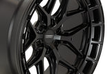 20" Vossen HFX1 Satin Black 20x10 Concave Wheels Rims Fits Ford F150 2021 and Up