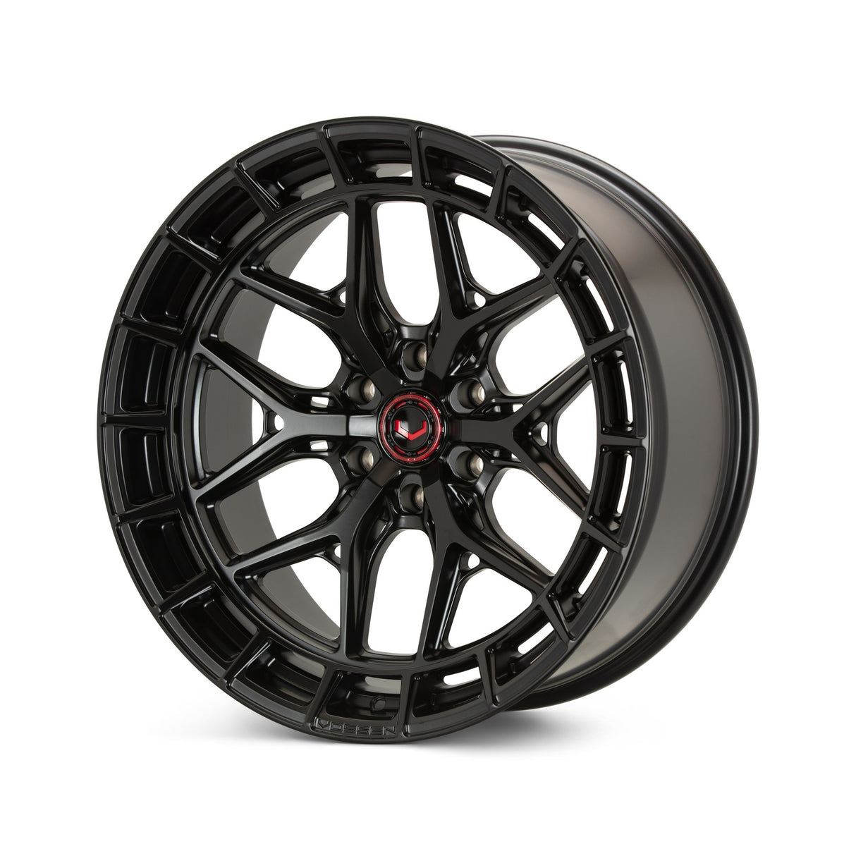 24" Vossen HFX1 Satin Black 24x10 Concave Wheels Rims Fits Cadillac Escalade V