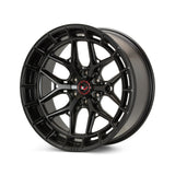 22" Vossen HFX1 Satin Black 22x9.5 Concave Wheels Rims Fits Jeep Wagoneer
