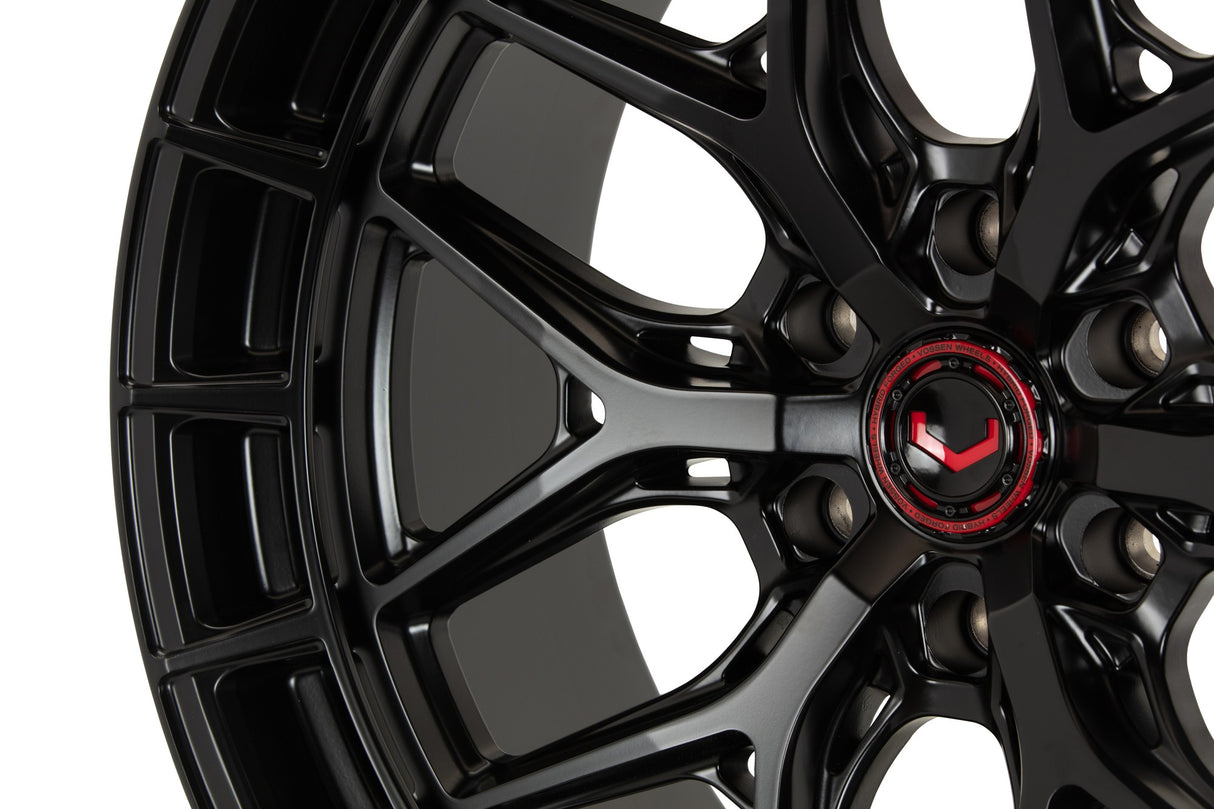 22" Vossen HFX1 Satin Black 22x9.5 Concave Wheels Fits Toyota Tacoma 4th Gen