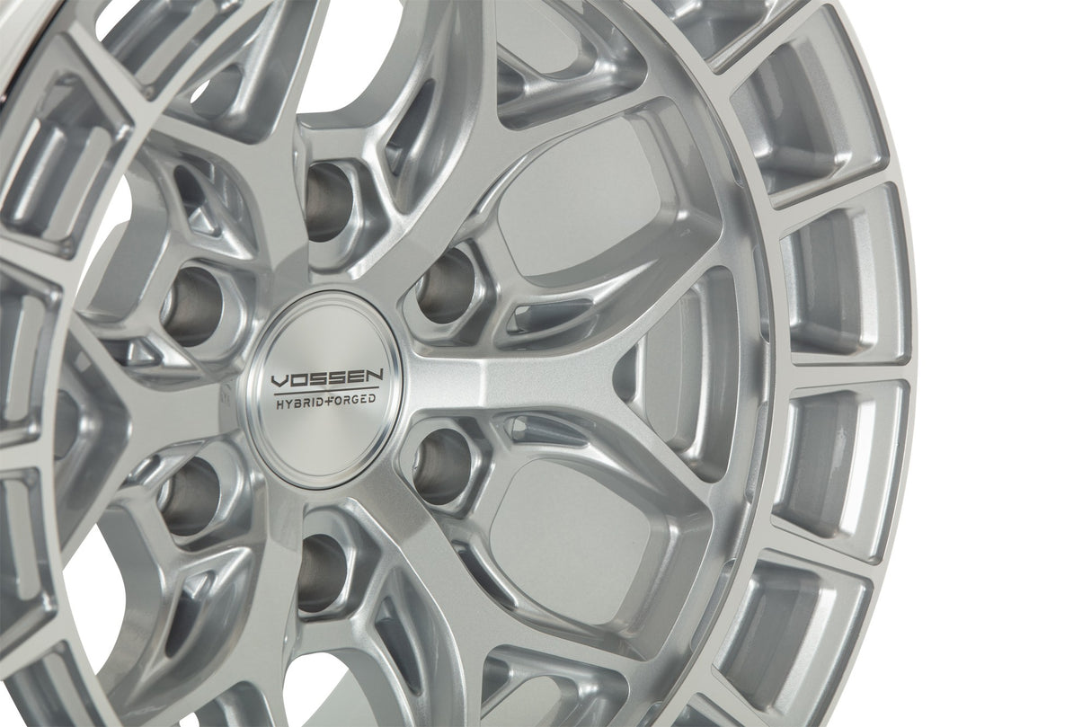 17" Vossen HFX1 Silver Polished 17x9 Concave Wheels Fits Toyota Tacoma 4th Gen