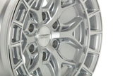 17" Vossen HFX1 Silver Polished 17x9 Concave Wheels Fits Toyota Tacoma 4th Gen