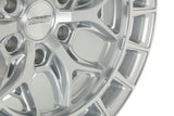 17" Vossen HFX1 Silver Polished 17x9 Concave Wheels Rims Fits Ford Bronco Raptor