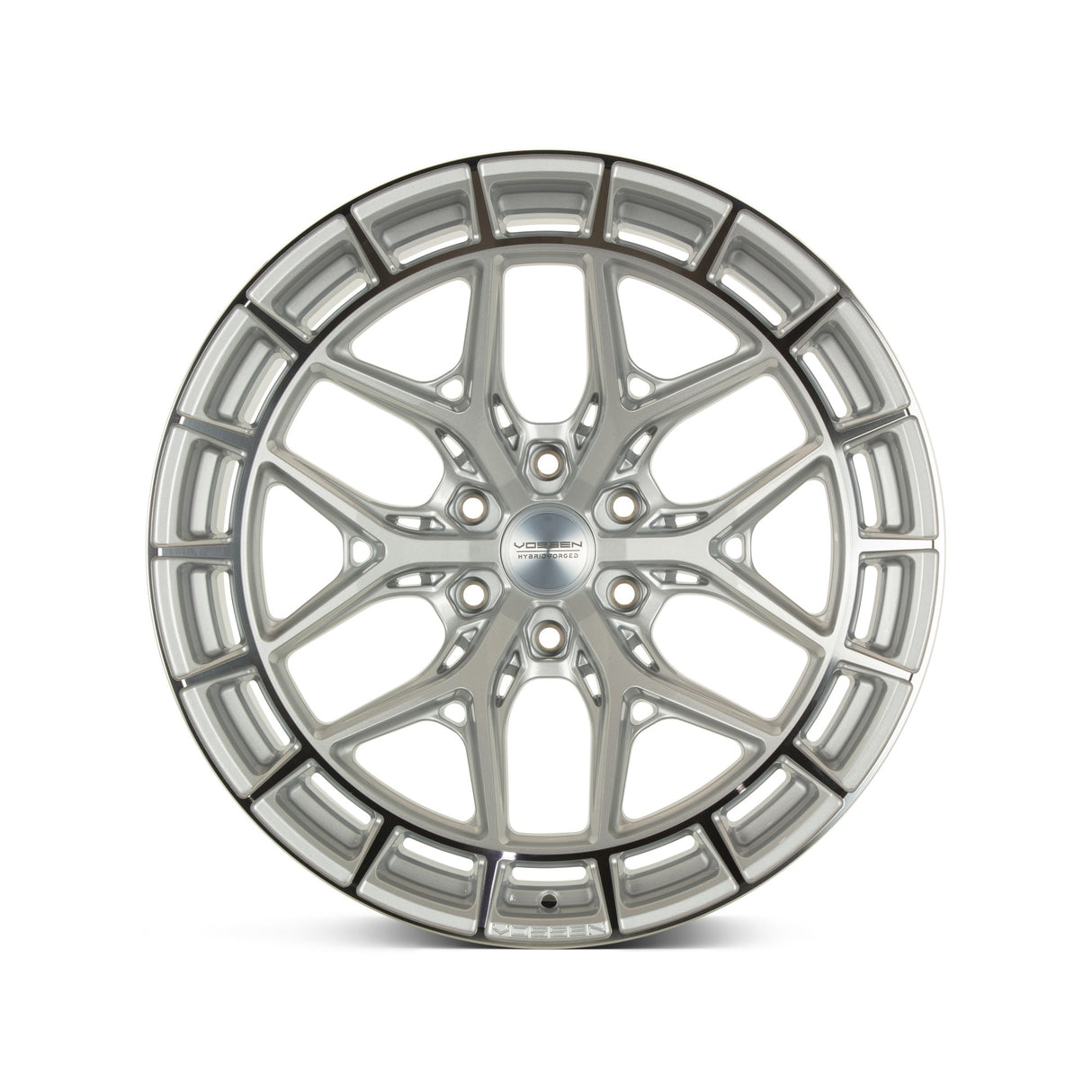 22" Vossen HFX1 Silver Polished 22x12 Concave Wheels Fits Ford F150 2015-2020