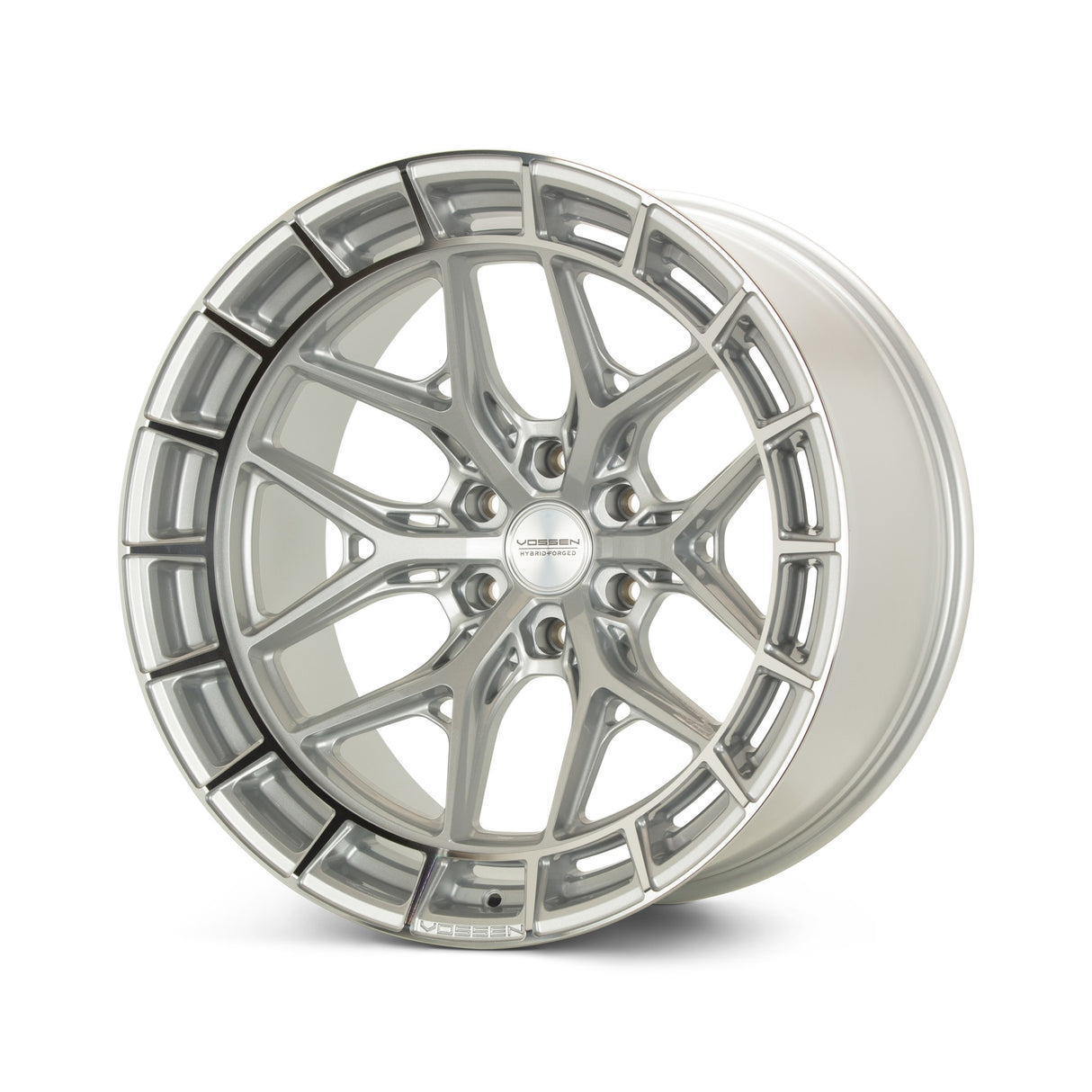 22" Vossen HFX1 Silver Polished 22x12 Concave Wheels Fits Ford F150 2015-2020