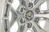 22" Vossen HFX1 Silver Polished 22x12 Concave Wheels Fits Ford F150 2021 and Up