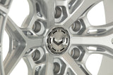 22" Vossen HFX1 Silver Polished 22x12 Concave Wheels Fits Ford F150 2021 and Up