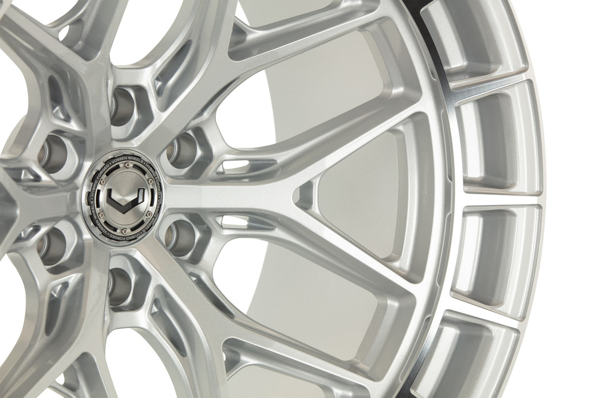 22" Vossen HFX1 Silver Polished 22x12 Concave Wheels Fits Ford F150 2021 and Up