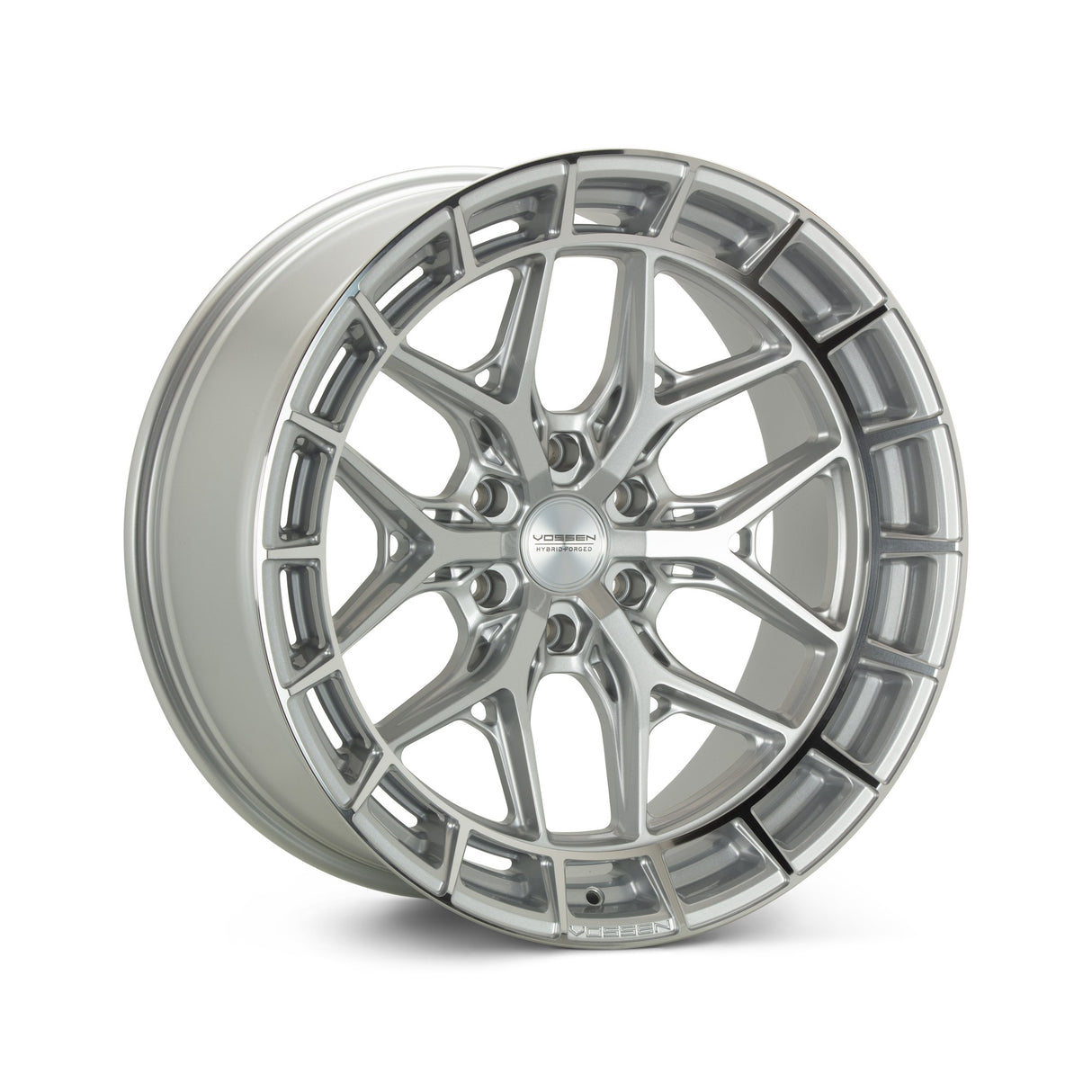 24" Vossen HFX1 Silver Polished 24x10 Concave Wheels Fits Ford F150 2015-2020
