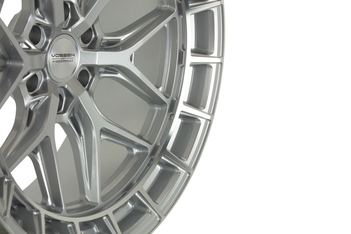 22" Vossen HFX1 Silver Polished 22x9.5 Concave Wheels Rims Fits GMC Sierra