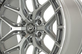 20" Vossen HFX1 Silver Polished 20x9.5 Wheels Fits Toyota Sequoia 3rd Gen