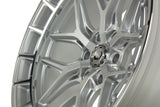 20" Vossen HFX1 Silver Polished 20x9 Concave Wheels Rims Fits Jeep Wagoneer