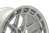 24" Vossen HFX1 Silver Polished 24x10 Concave Wheels Fits Ford F150 2021 and Up