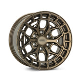17" Vossen HFX1 Terra Bronze 17x9 Concave Wheels Rims Fits Ford Bronco