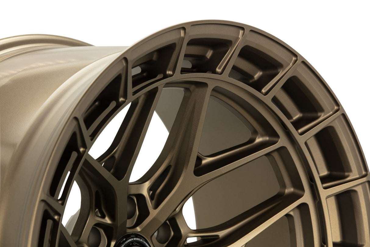 22" Vossen HFX1 Terra Bronze 22x12 Concave Wheels Rims Fits Ford Bronco Raptor