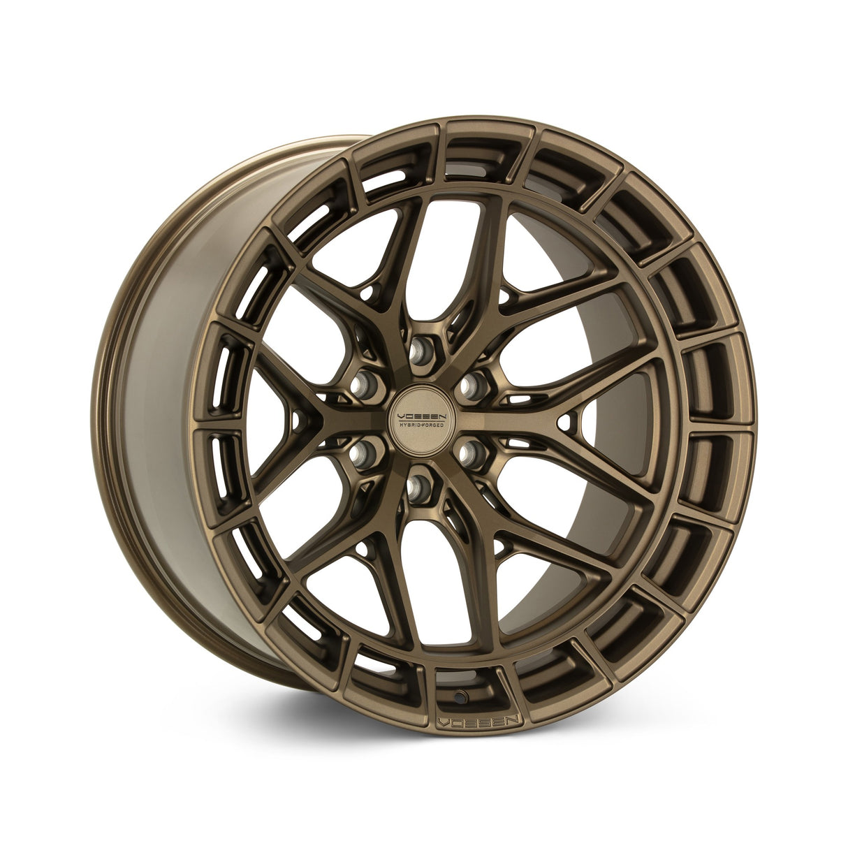 22" Vossen HFX1 Terra Bronze 22x12 Concave Wheels Rims Fits RAM 1500 TRX