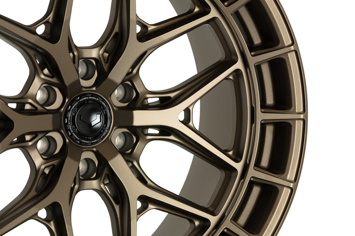 20" Vossen HFX1 Terra Bronze 20x9.5 Concave Wheels Fits Chevrolet Silverado 1500