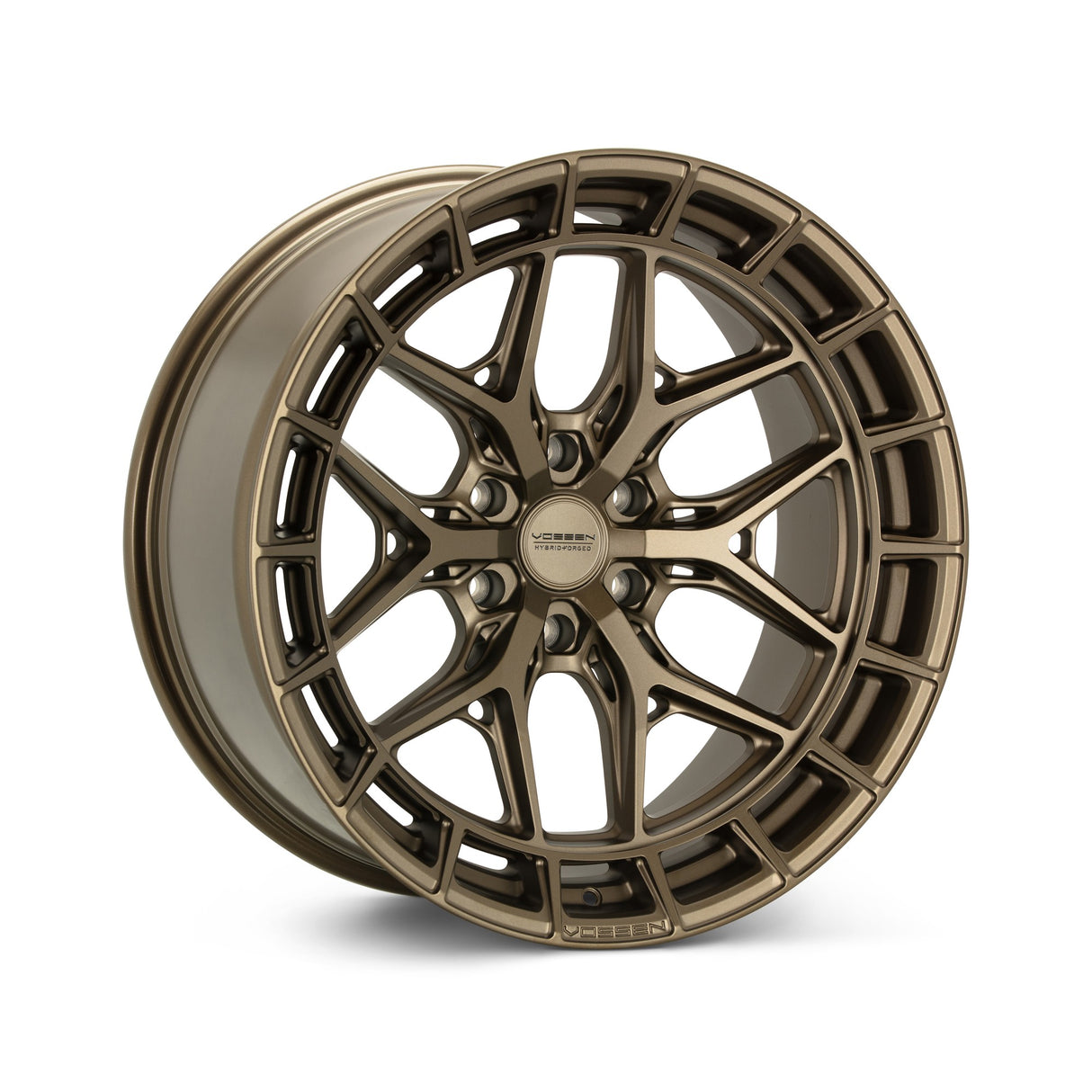 22" Vossen HFX1 Terra Bronze 22x9.5 Concave Wheels Rims Fits Lexus GX470
