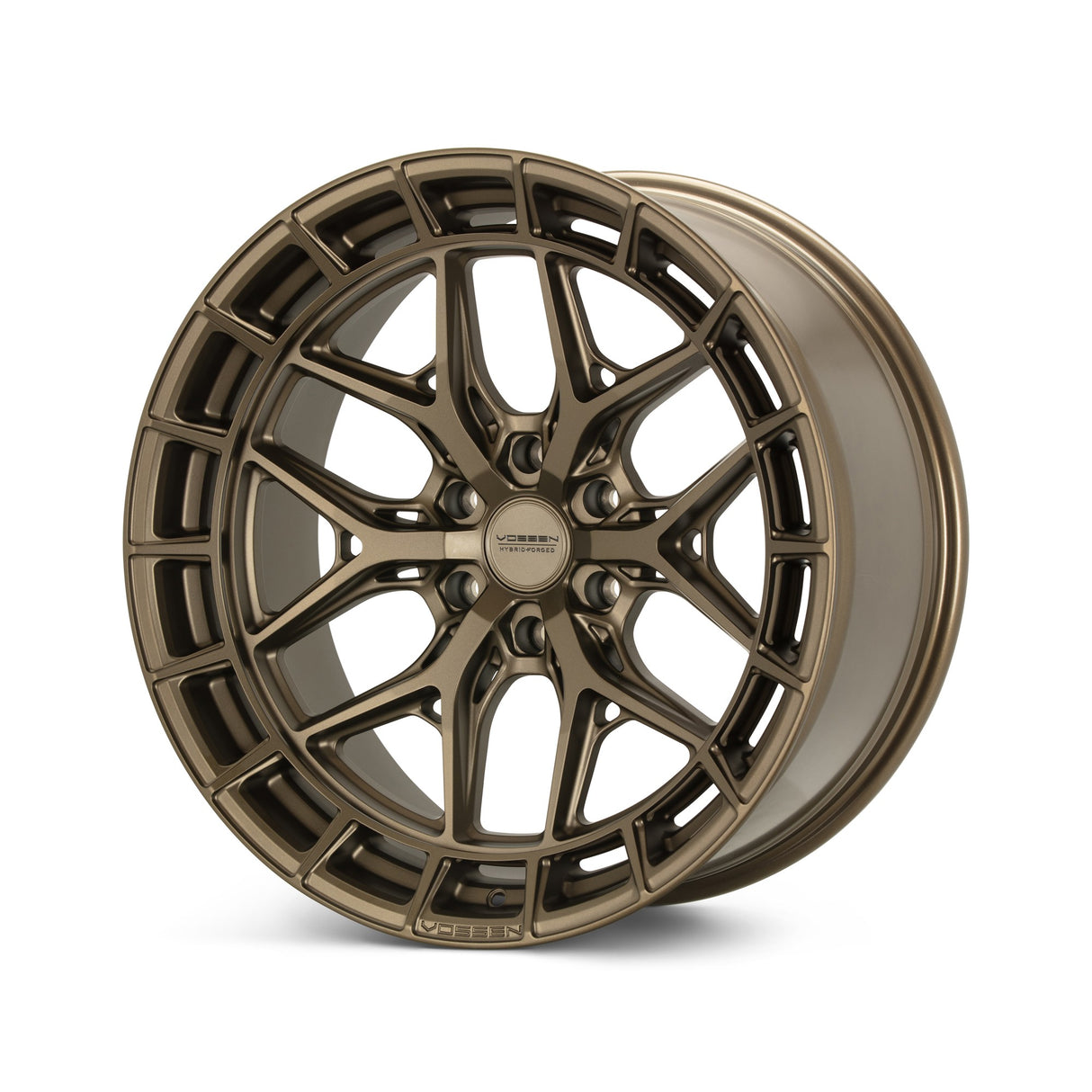 20" Vossen HFX1 Terra Bronze 20x9 Concave Wheels Rims Fits Toyota Tacoma 3rd Gen
