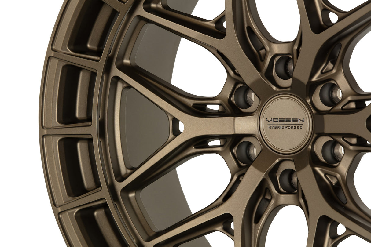 20" Vossen HFX1 Terra Bronze 20x9.5 Concave Wheels Fits Ford F150 2021 and Up