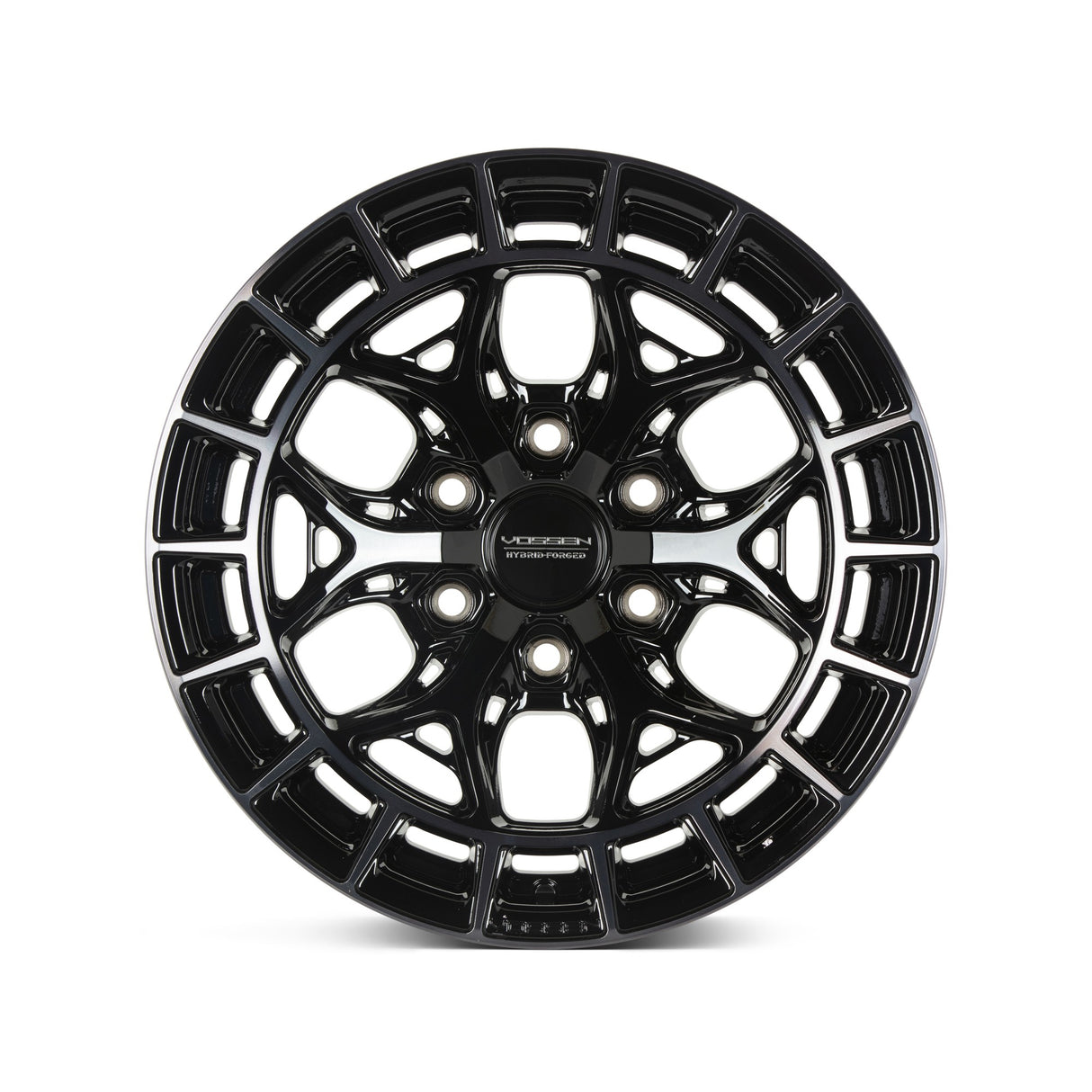 18" Vossen HFX1 Tinted Gloss Black 18x9 Concave Wheels Fits Ford F150 2015-2020