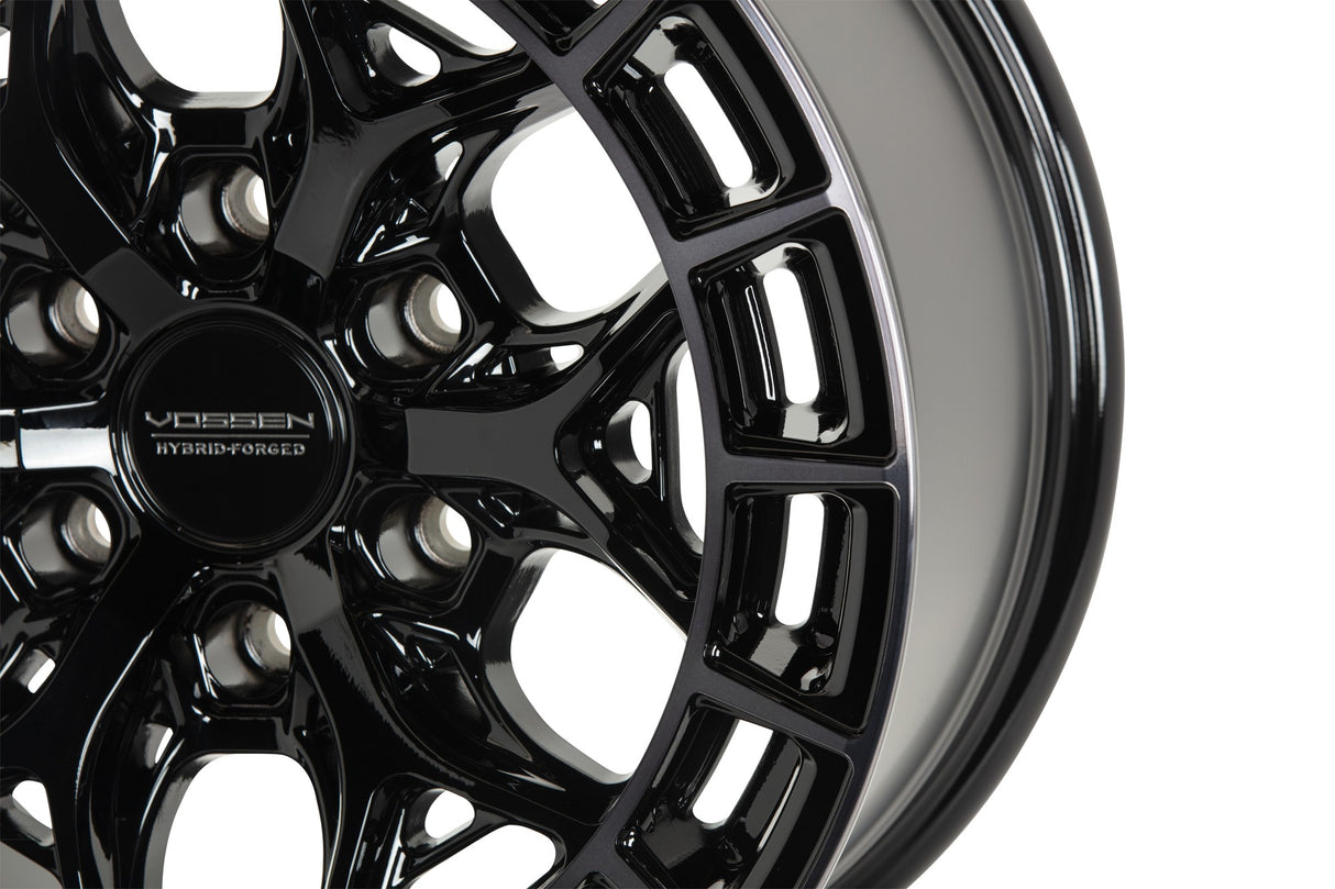 18" Vossen HFX1 Tinted Gloss Black 18x9 Concave Wheels Rims Fits Lexus GX470
