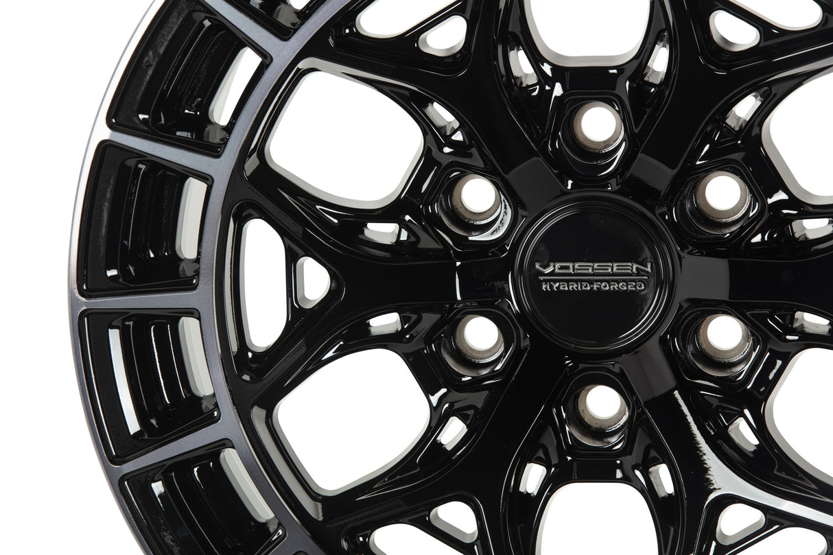 18" Vossen HFX1 Tinted Gloss Black 18x9 Concave Wheels Rims Fits Lexus GX550