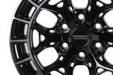 17" Vossen HFX1 Tinted Gloss Black 17x9 Concave Wheels Rims Fits Ford Ranger