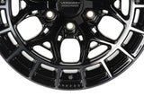 18" Vossen HFX1 Tinted Gloss Black 18x9 Concave Wheels Fits Ford Ranger Raptor