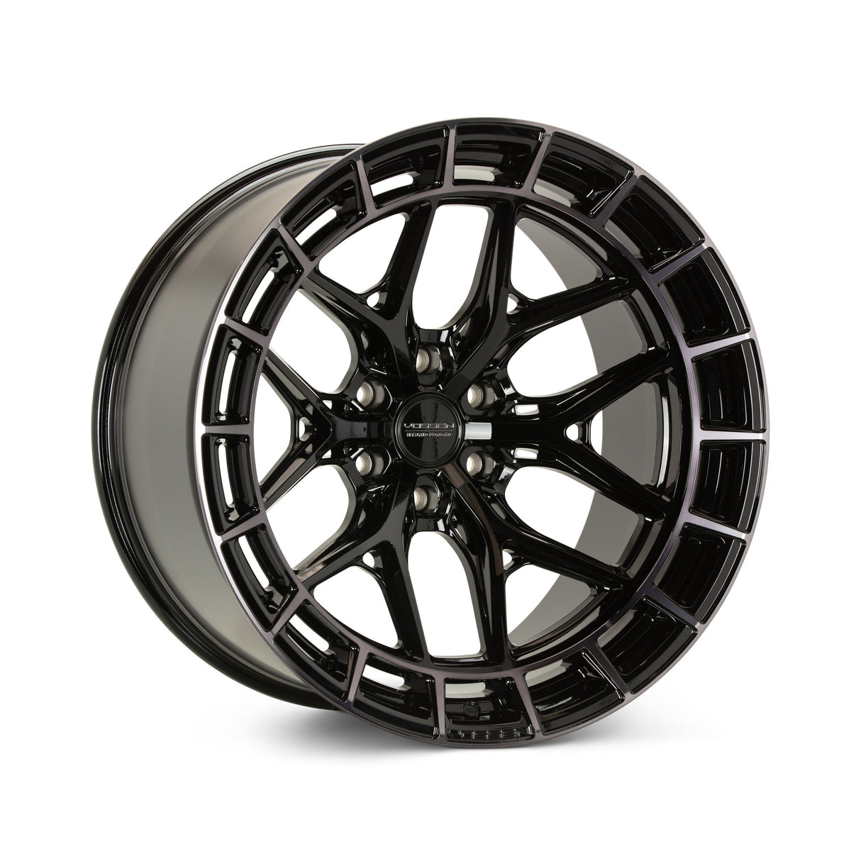 22" Vossen HFX1 Tinted Gloss Black 22x12 Concave Wheels Fits Ford F150 2015-2020
