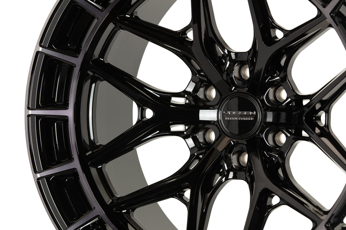 22" Vossen HFX1 Tinted Gloss Black 22x12 Concave Wheels Fits Ford F150 2015-2020