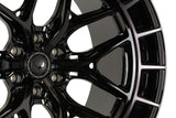 22" Vossen HFX1 Tinted Gloss Black 22x12 Concave Wheels Rims Fits RAM 1500 TRX
