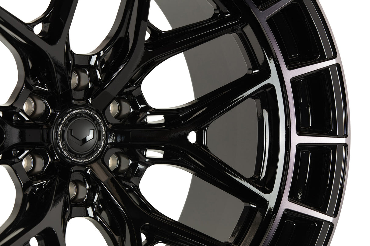 22" Vossen HFX1 Tinted Gloss Black 22x12 Concave Wheels Fits Ford Bronco Raptor