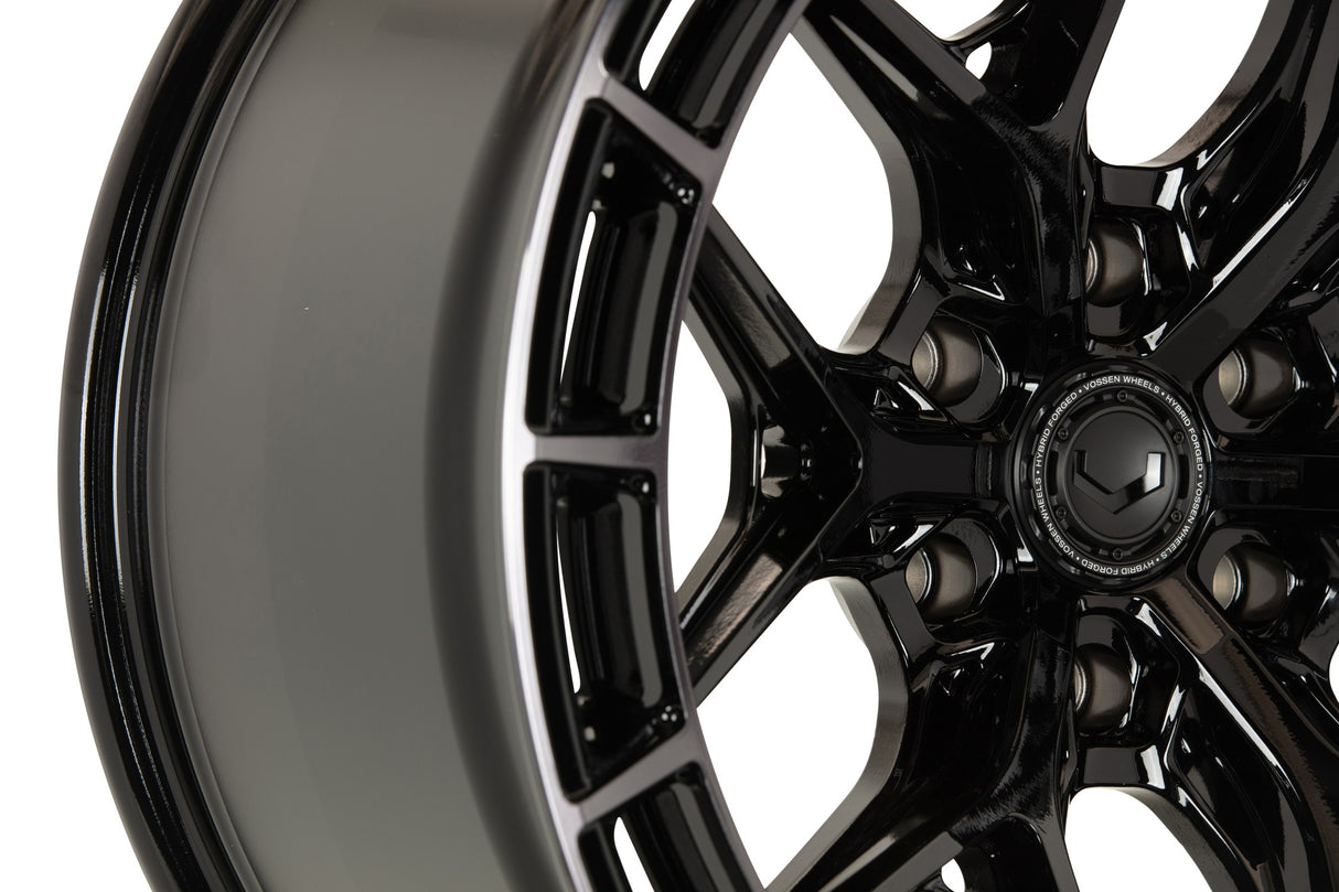22" Vossen HFX1 Tinted Gloss Black 22x12 Concave Wheels Rims Fits RAM 1500 TRX