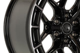 22" Vossen HFX1 Tinted Gloss Black 22x12 Concave Wheels Fits Ford Bronco Raptor