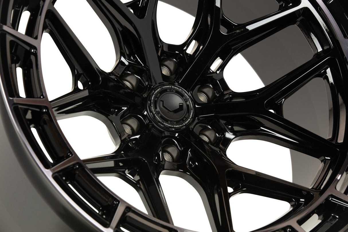 22" Vossen HFX1 Tinted Gloss Black 22x12 Concave Wheels Rims Fits RAM 1500 TRX