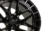 22" Vossen HFX1 Tinted Gloss Black 22x12 Concave Wheels Fits Ford F150 2015-2020