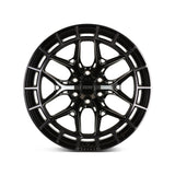 20" Vossen HFX1 Tinted Gloss Black 20x10 Wheels Fits Ford F150 2021 and Up