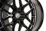 24" Vossen HFX1 Tinted Gloss Black 24x10 Concave Wheels Fits Cadillac Escalade V