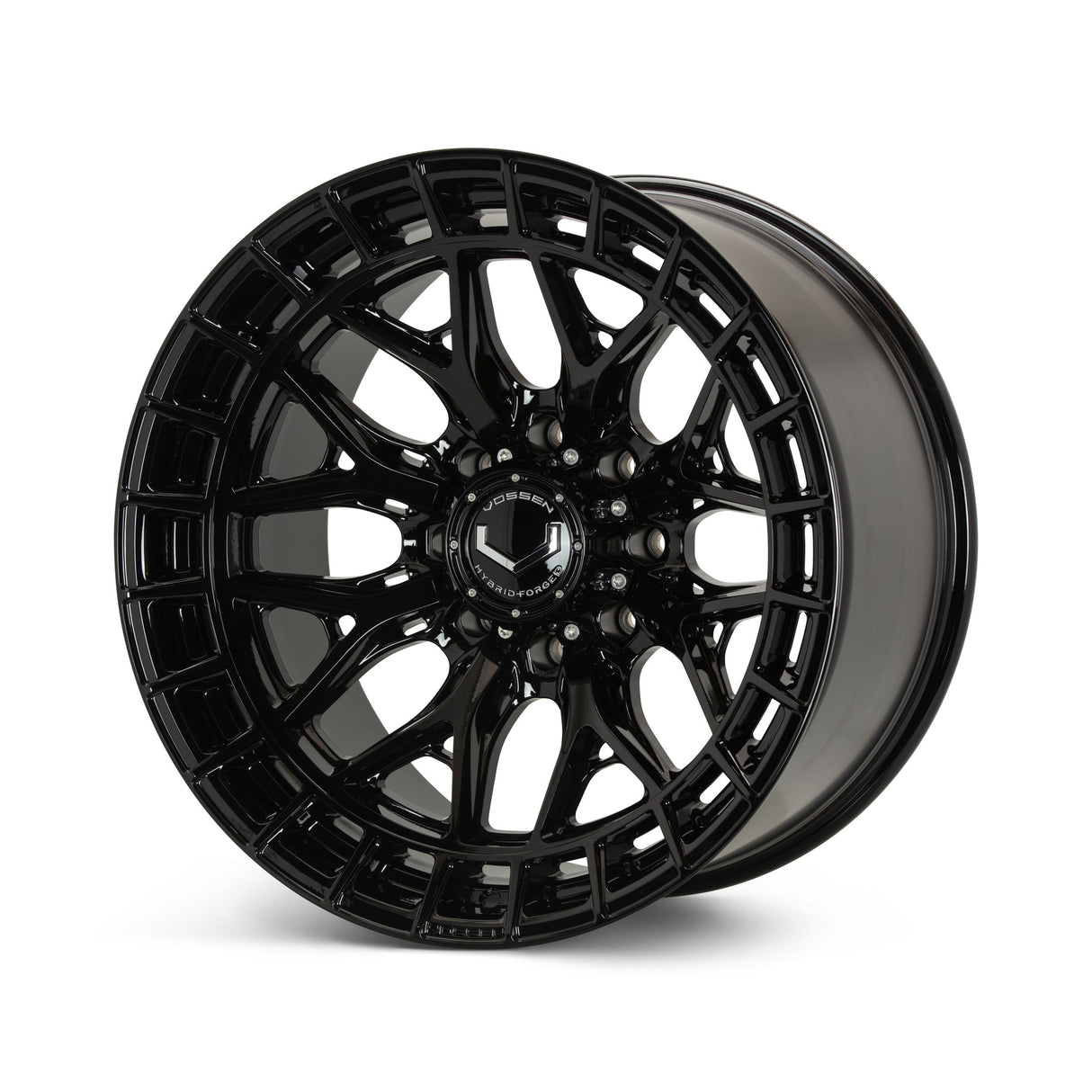 22" Vossen HFX1 Gloss Black 22x12 Concave Wheels Rims Fits Dodge Ram 2500 3500