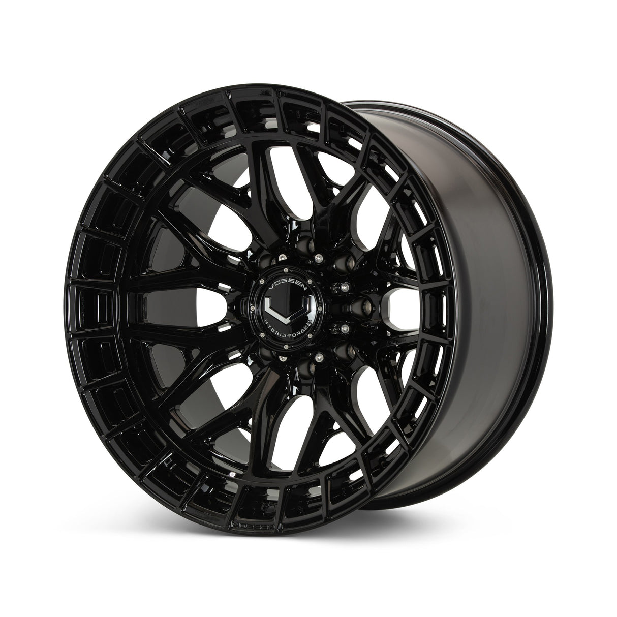 18" Vossen HFX1 Gloss Black 18x9 Concave Wheels Fits GMC Sierra HD 2001-2010
