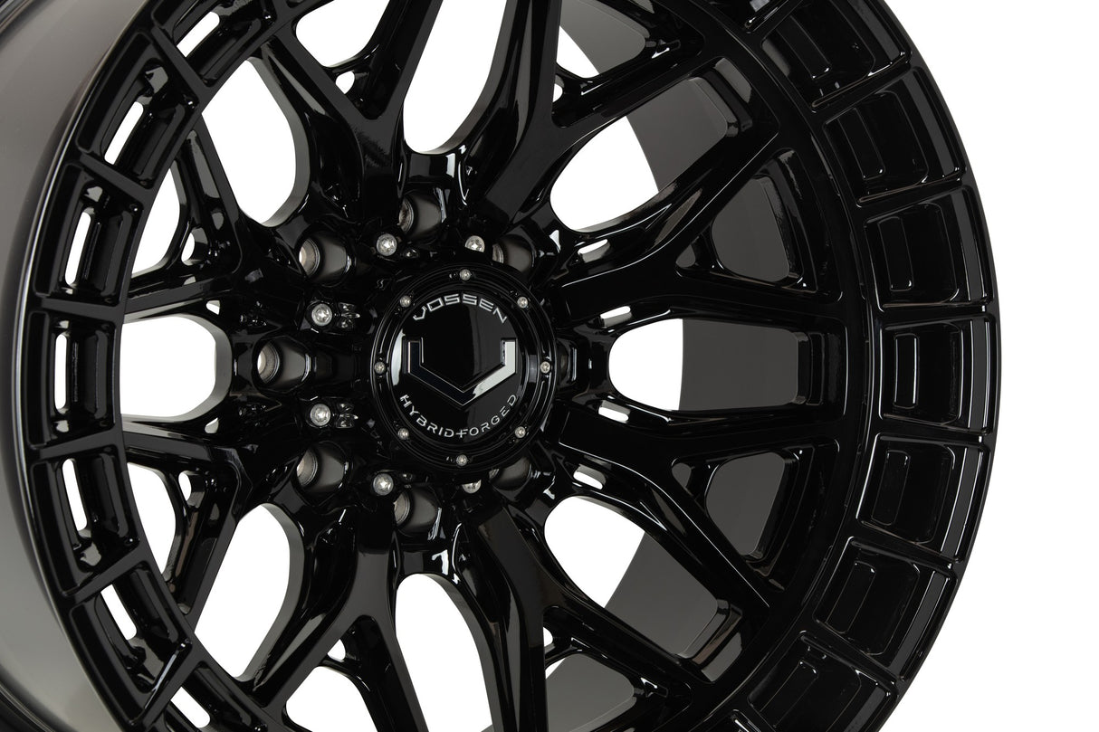 24" Vossen HFX1 Gloss Black 24x12 Concave Wheels Fits GMC Sierra HD 2001-2010