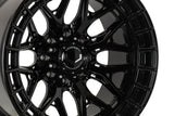 20" Vossen HFX1 Gloss Black 20x9 Concave Wheels Fits GMC Sierra HD 2001-2010
