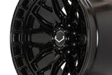 22" Vossen HFX1 Gloss Black 22x10 Concave Wheels Rims Fits RAM 2500 3500