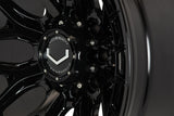 18" Vossen HFX1 Gloss Black 18x9 Concave Wheels Fits GMC Sierra 2500HD 3500HD